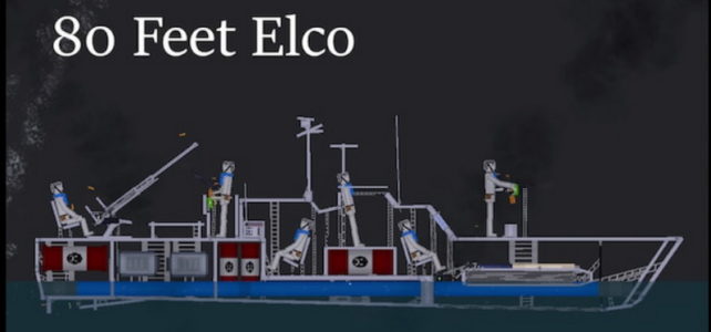 Elco 80 Feet - патрульный корабль США